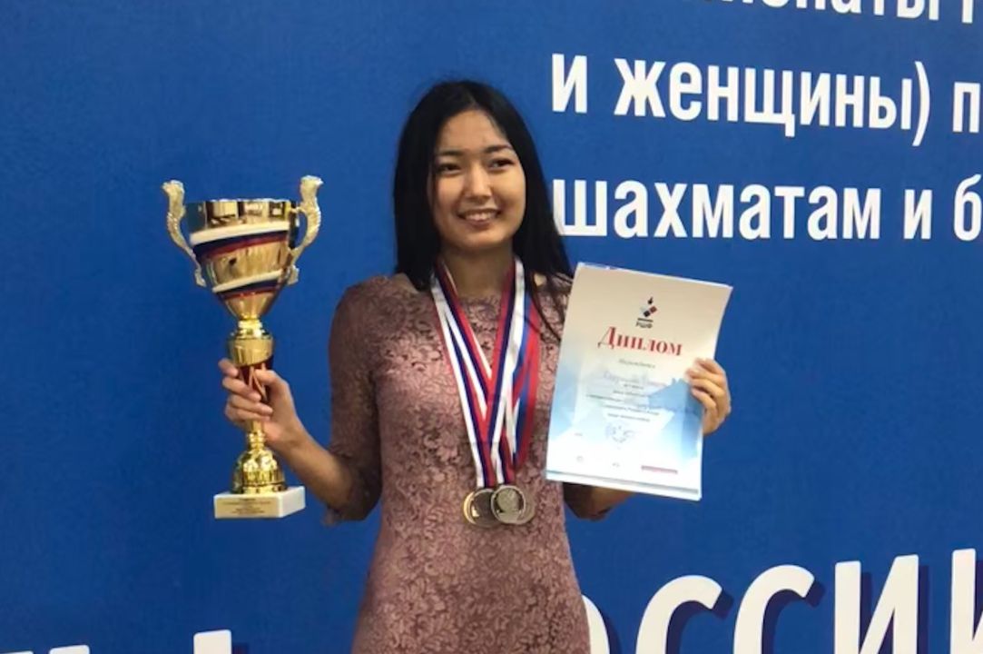 Динара Дорджиева – призер Чемпионата России по быстрым шахматам и блицу