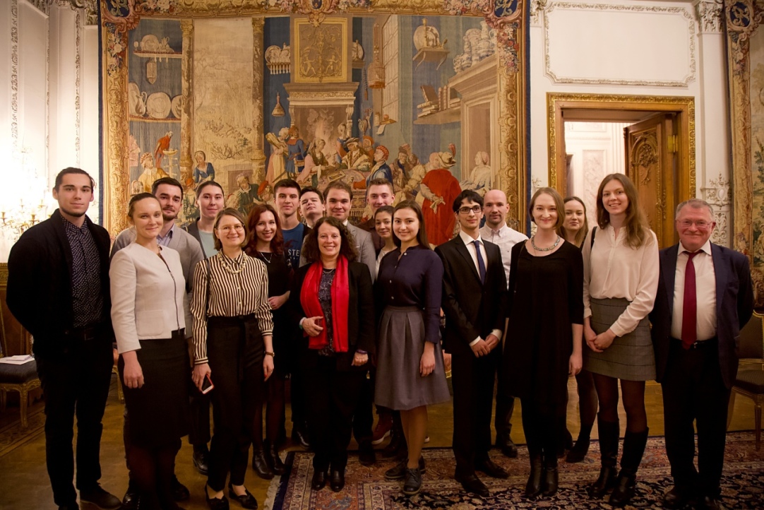 Встреча Посла Франции Сильви Берманн со студентами и преподавателями