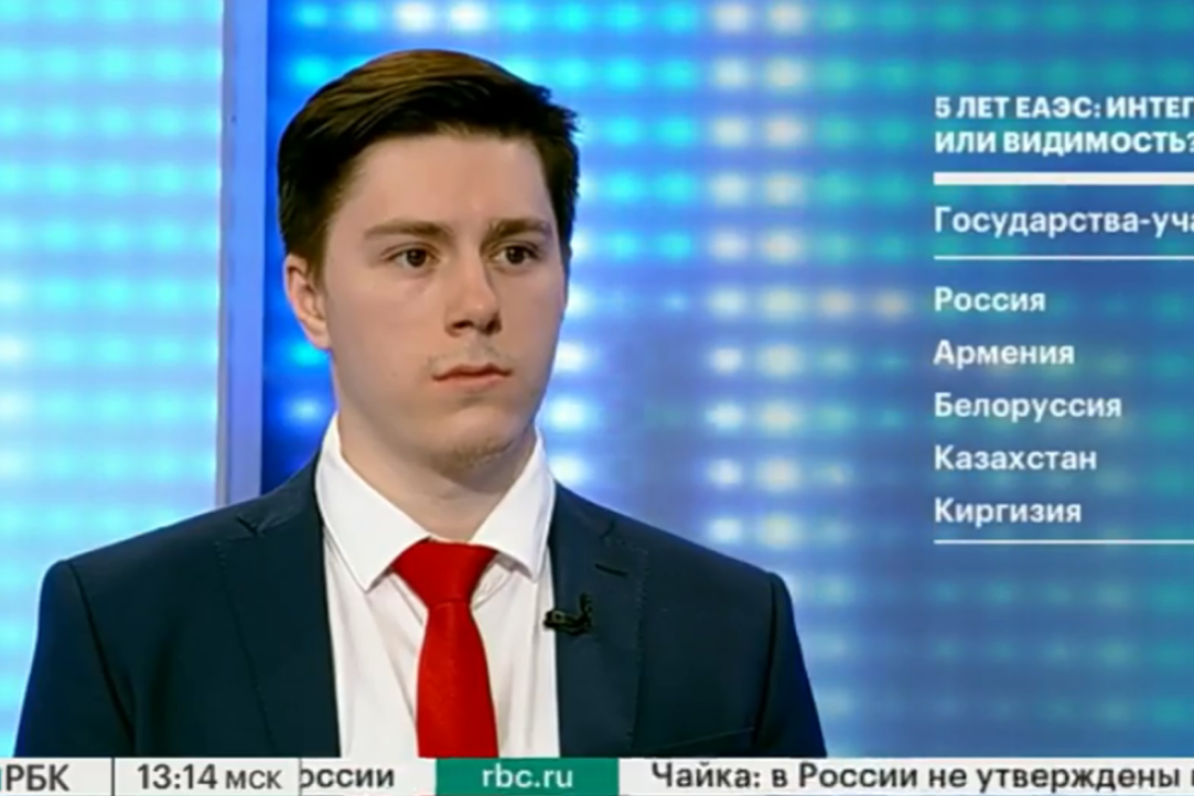 А.С. Королев в эфире телеканала РБК (29.05.19)