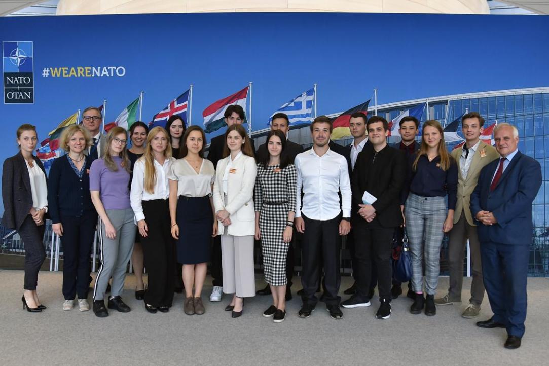 Ознакомительный визит С.М. Ахманаевой в штаб-квартиру НАТО