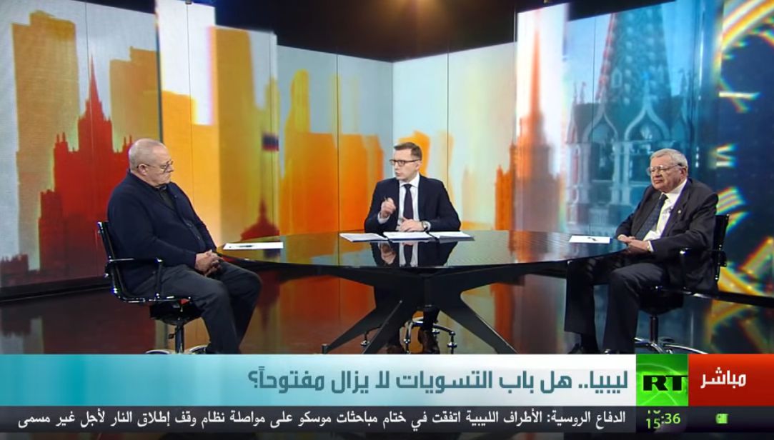 Андрей Чупрыгин - в программе на канале Русия Аль Яум (14.01.2020)