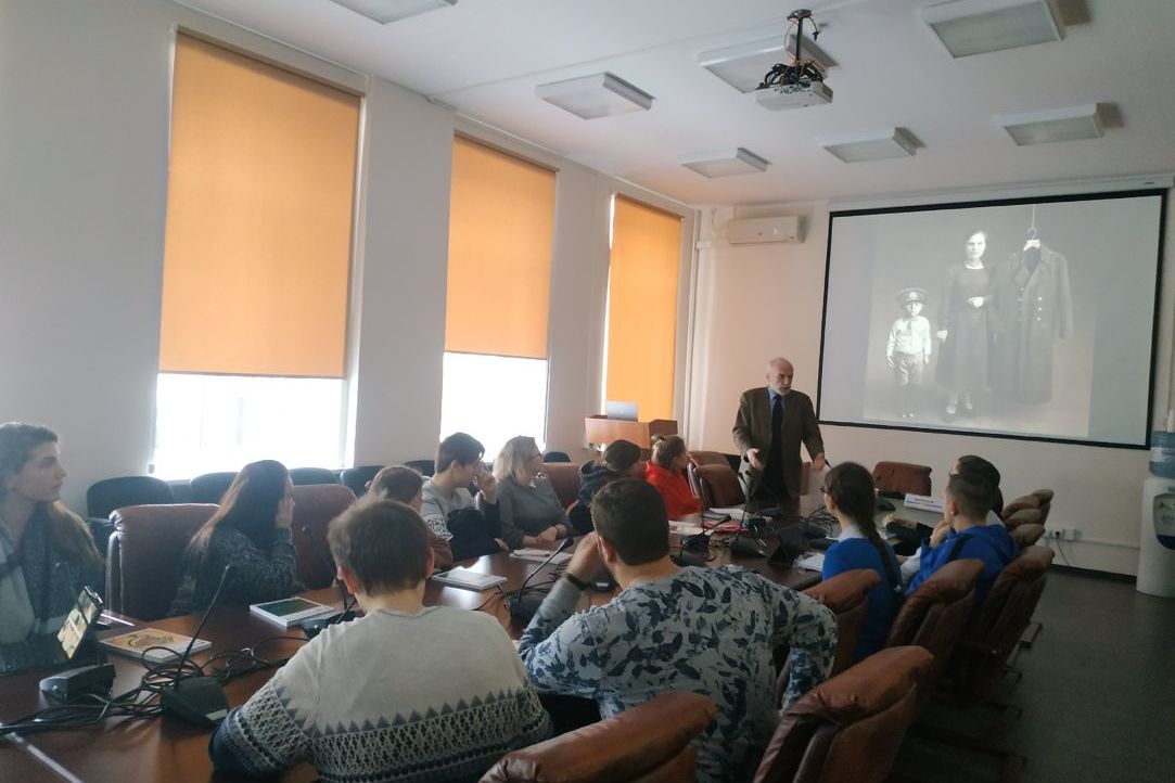 Состоялась лекция Н.Г.Щербакова для школьников-олимпиадников по истории