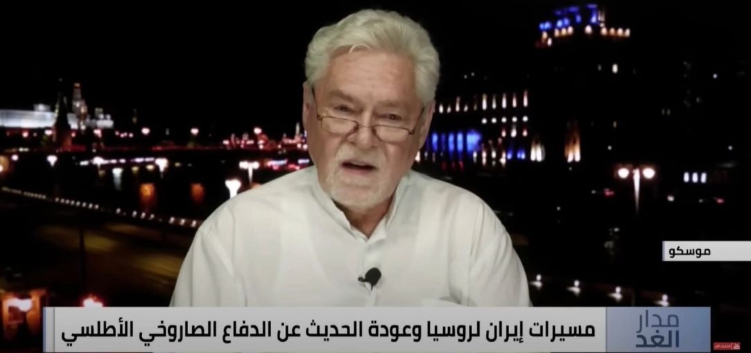 Профессор С.А. Воробьев на арабском телевидении