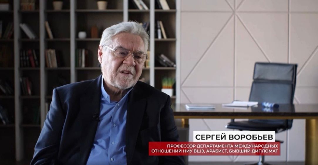 С.А. Воробьев в эфире информационного канала «Россия 24»
