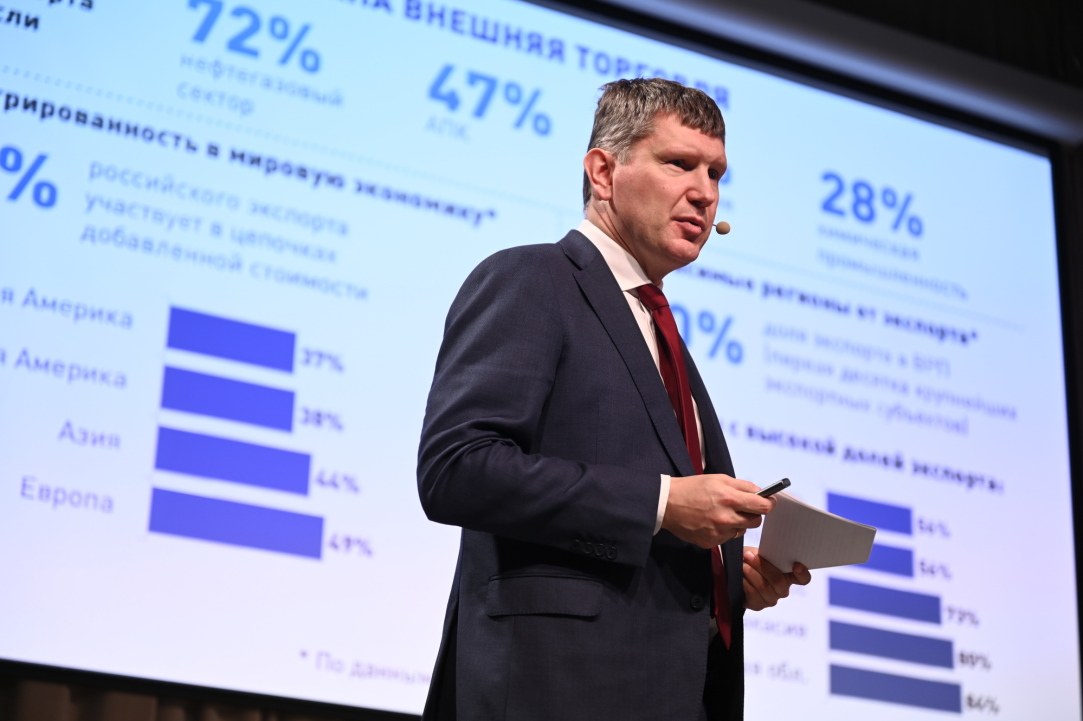 Russian Minister of Economic Development Maxim Reshetnikov